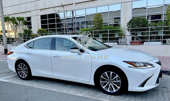 Lexus ES 300 Hybrid 2024 with Driver in Dubai